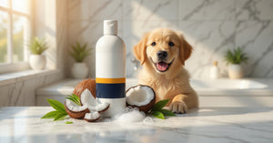 Shampoing 2-en-1 hydratant pour chien – Nettoyant & revitalisant