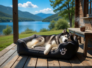 Panier ultra confortable pour chien & chat – Lit chaud cocooning
