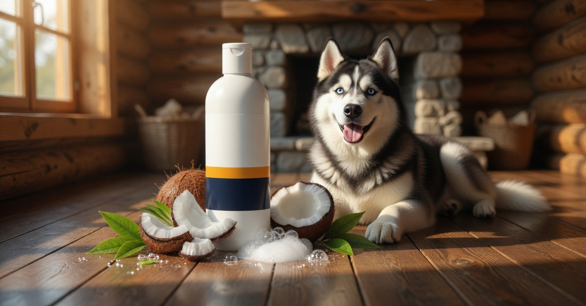 Shampoing 2-en-1 hydratant pour chien – Nettoyant & revitalisant