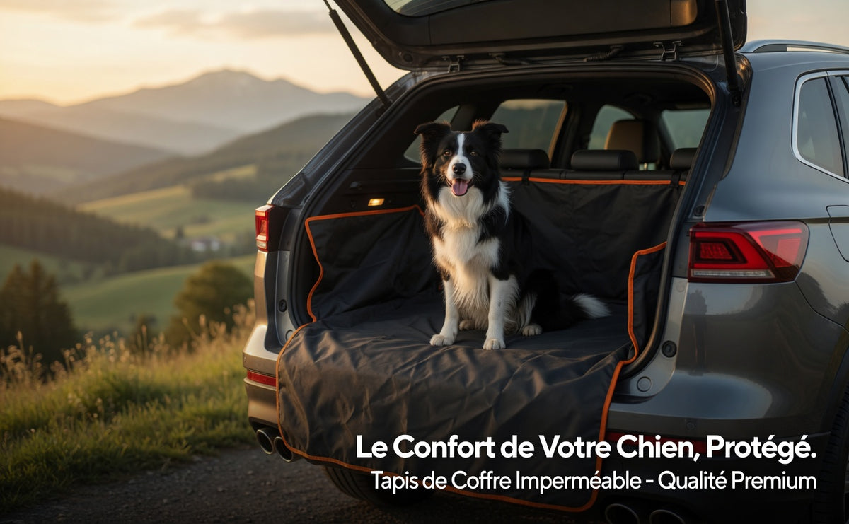 Housse de coffre voiture pour chien imperméable – Protection universelle SUV
